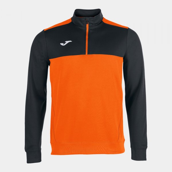 Joma Winner 1/4 Zip Orange Black Adult
