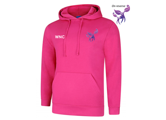 Woodside Netball Club Hoody Pink Adult (UC)