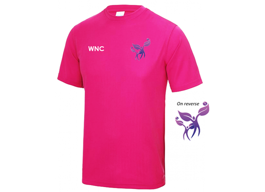 Woodside Netball Club Tee Pink Adult (JC)