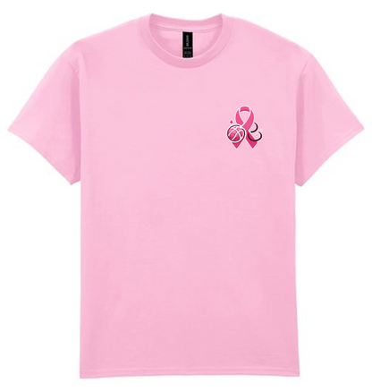 Downlands School 2026 Netball Marathon Tee Adult Pink (JD05)
