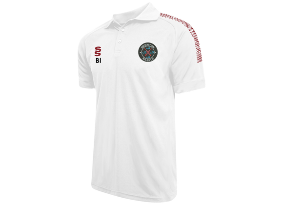 Brighton Xiles Polo Shirt White/Maroon (Dual)