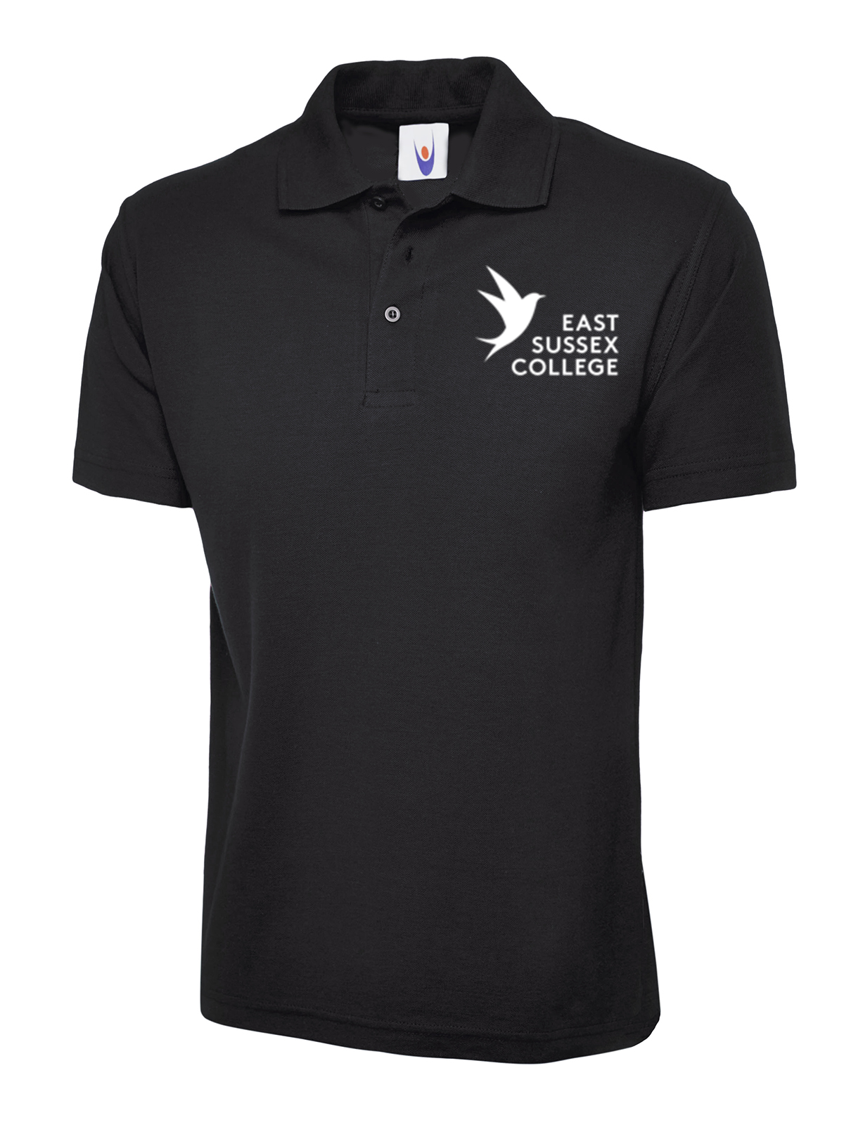 East Sussex College Plain Polo (UC)