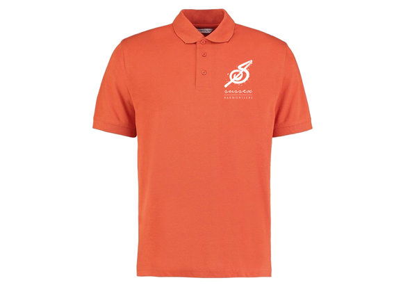 Sussex Kings of Harmony Polo Shirt Burnt Orange (KK403)