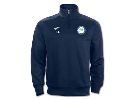 St Ann's Tennis Coaches 1/4 Zip Navy Adult (Faraon)