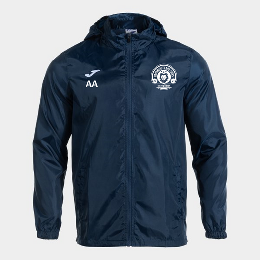 Barnhurst Lane Lions FC Rain Jacket Adult Navy (Rain)