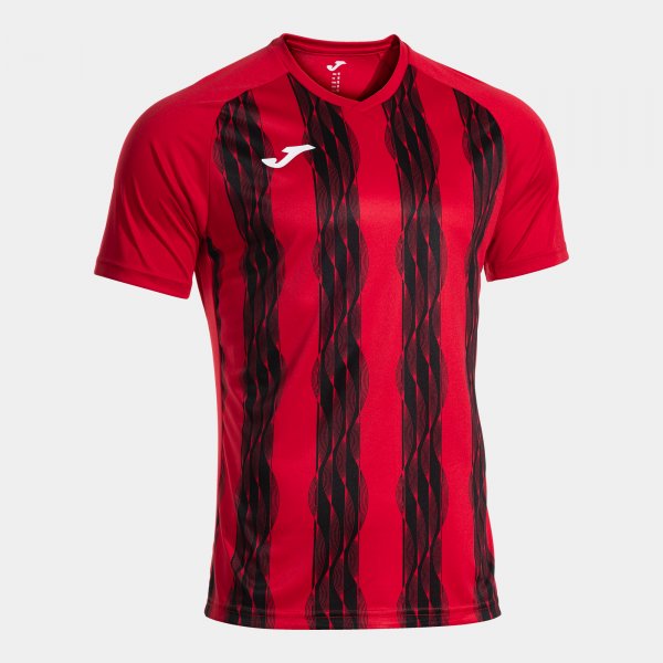 Joma Inter V Shirt Red/Black Junior