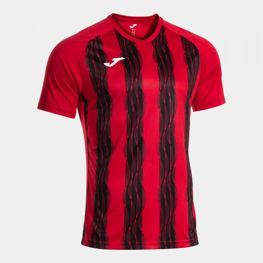 Joma Inter V Shirt Red/Black Junior