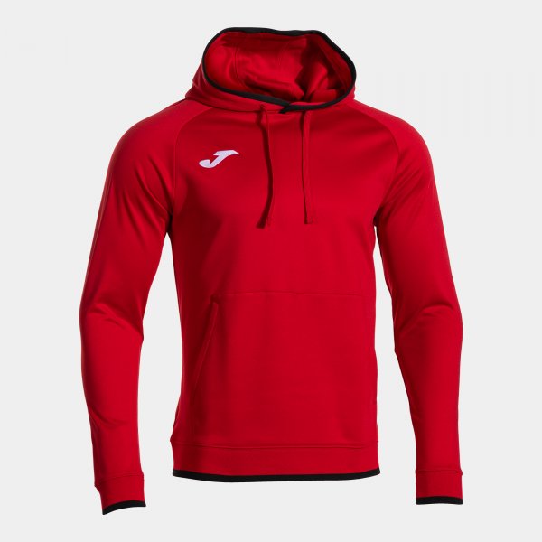 Joma Combi Premium Hoodie Red Black Junior