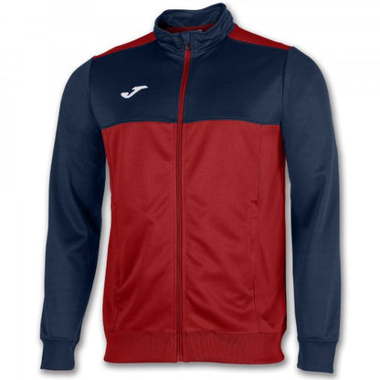 Joma Winner Track Jacket Red Navy Junior