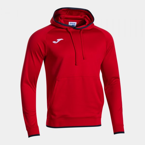 Joma Combi Premium Hoodie Red Navy Junior