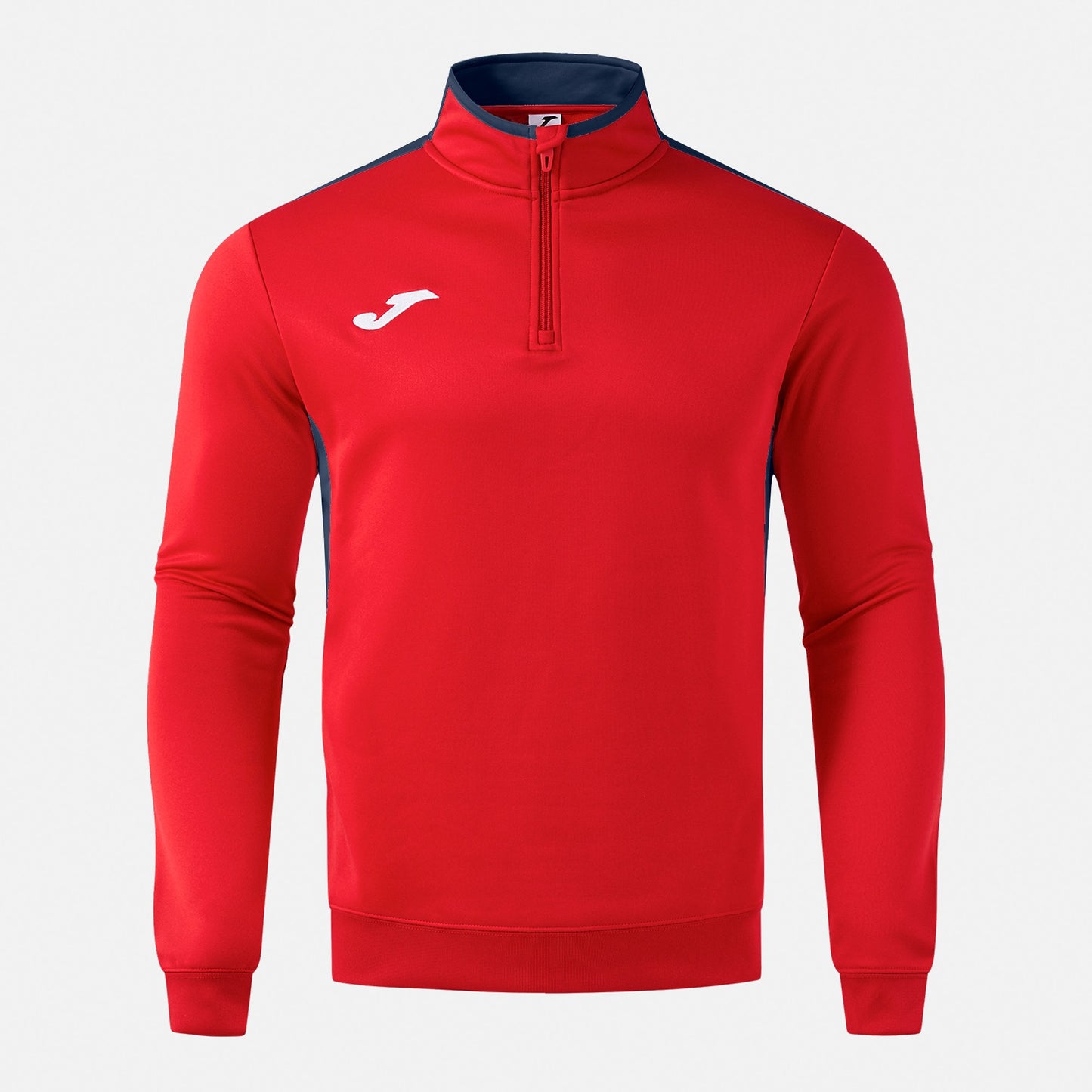 Joma Winner 4 1/4 Zip Red Navy Junior