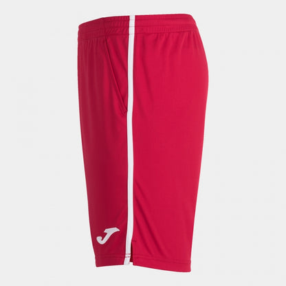 Joma Open III Shorts Red White Junior