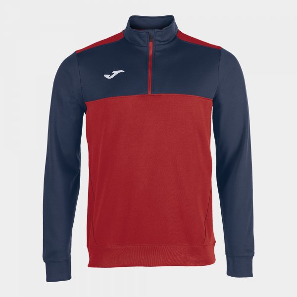 Joma Winner 1/4 Zip Red Navy Adult