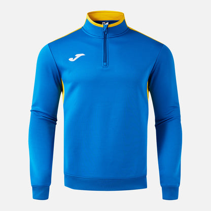 Joma Winner 4 1/4 Zip Royal Yellow Junior