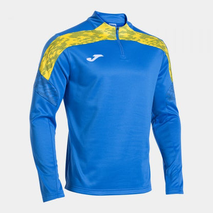 Joma Championship 8 1/4 Zip Royal Yellow Junior