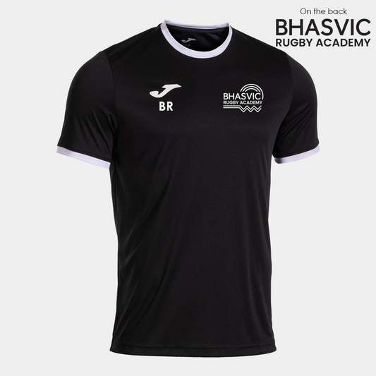 BHASVIC RUGBY Tee Black (Combi Prem)