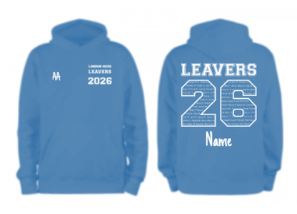 London Meed Leavers Hoodie 2026 Sapphire Blue