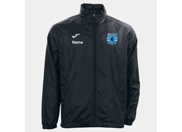 Mid Sussex Netball Junior Helpers Shower Jacket Black Adult (Rain)