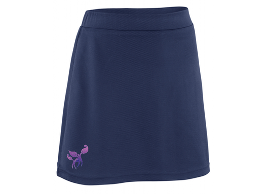 Woodside Netball Club Skort Navy Junior (Spiro)