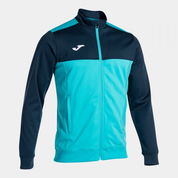 Joma Winner Track Jacket Sky Blue Navy Junior