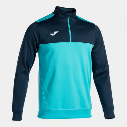 Joma Winner 1/4 Zip Sky Blue Navy Adult