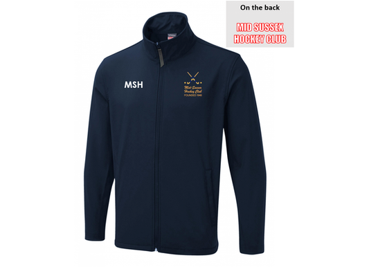 Mid Sussex Hockey Soft Shell Adult Navy (UC)