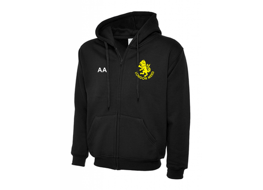 London Meed Primary School Zipped Hoody Black Adult