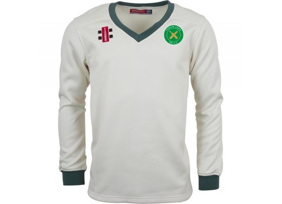 Hadlow Down Sweater Ivory/Green (Matrix)