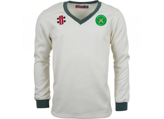 Hadlow Down Sweater Ivory/Green (Pro)
