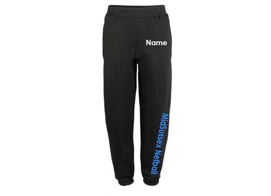 Mid Sussex Netball Club Leisure Junior Sweatpants (AWD)