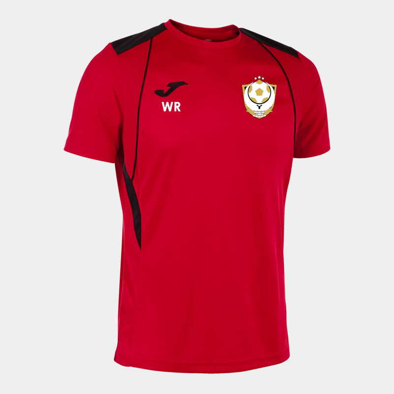 Whitehawk Rangers FC Tee Red/Black (C7)