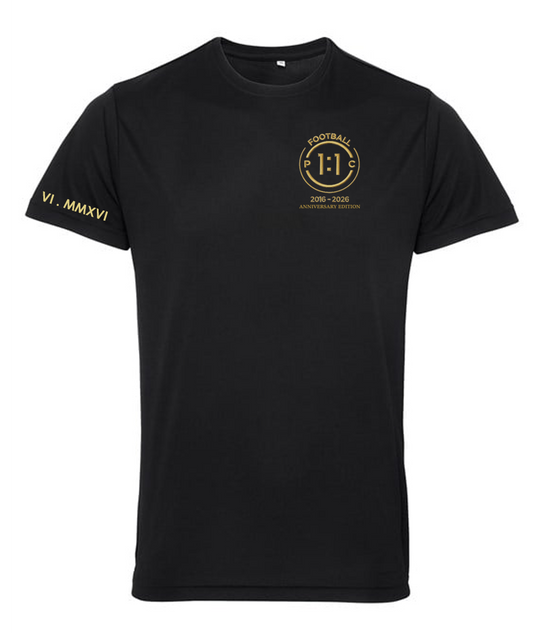 1:1 FFPC Anniversary Tee Black (TR)