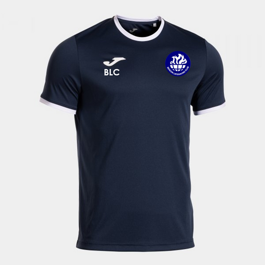 Beacon Lifesaving Club Tee Navy/White Adult (Premium)