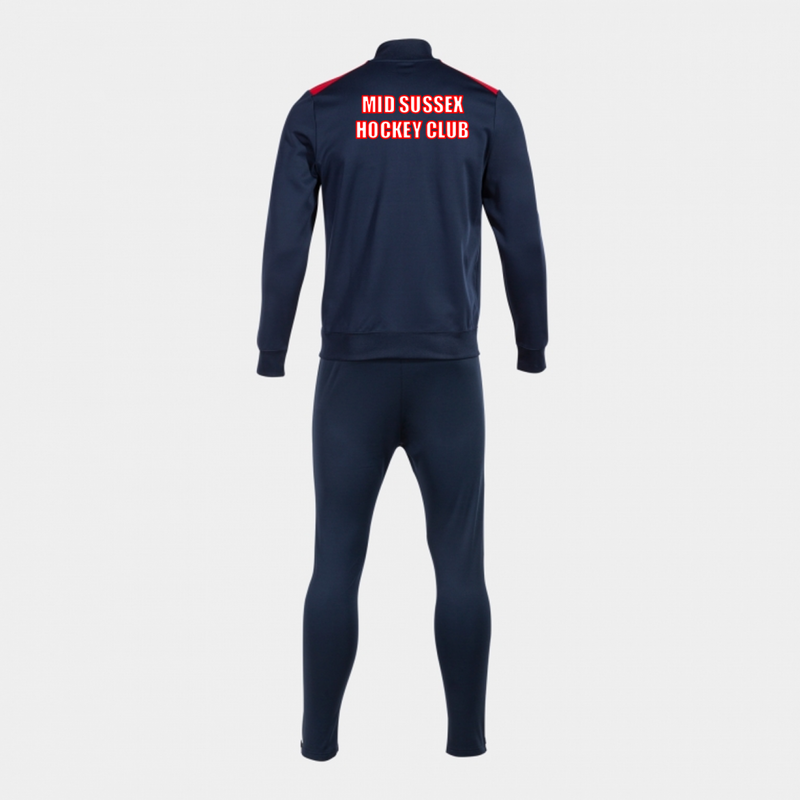 Mid Sussex Hockey Tracksuit Junior Navy/Red (C7)