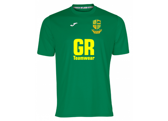 Keymer & Hassocks Training Shirt Junior Green (Combi)
