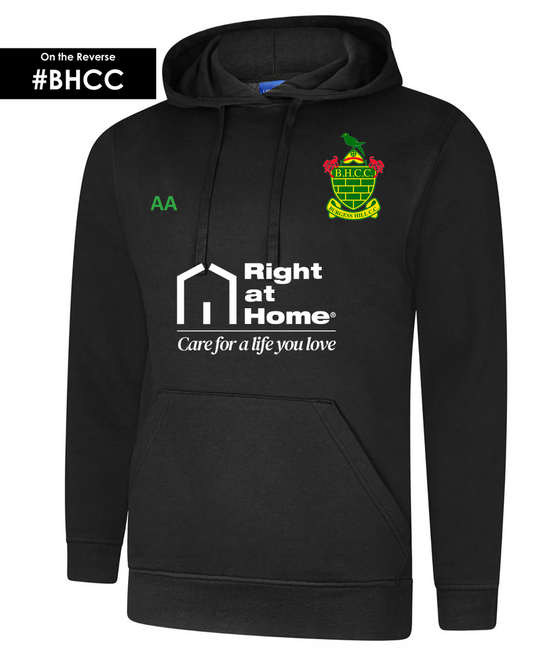 Burgess HIll Cricket Club Hoody Black Junior (UC)