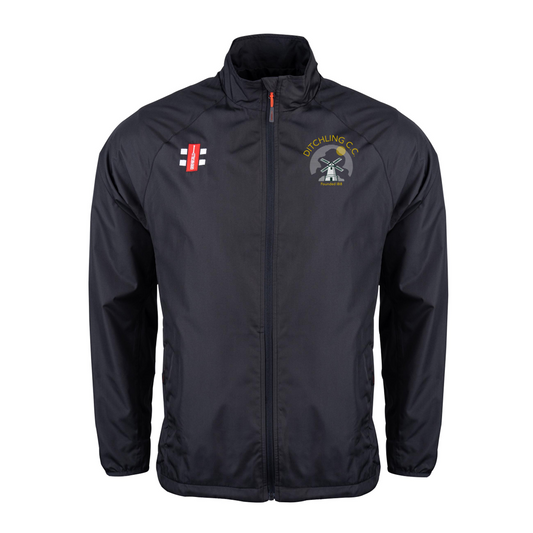 Ditchling Cricket Club Seniors Training Rain Jacket Black (Velocity)