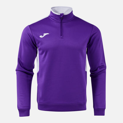 Joma Winner 4 1/4 Zip Violet White Adult