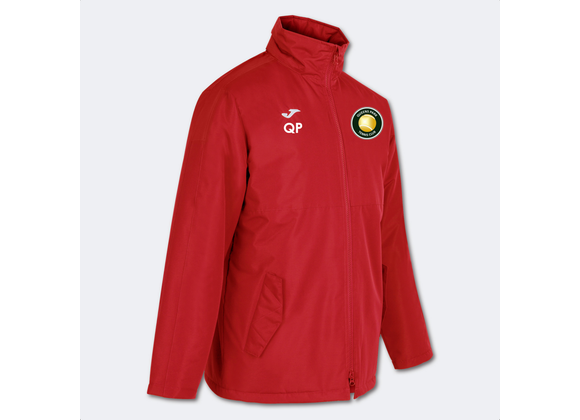 Queens Park Tennis Coaches Winter Coat Red Adult (Trivor)