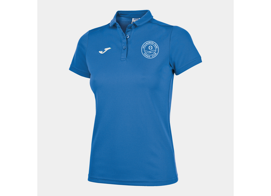 Hollingbury Park Tennis Club Polo Royal Blue Womens (Hobby)