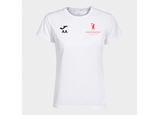 Hurstpierpoint Tennis Club Tee White Womens (Combi)