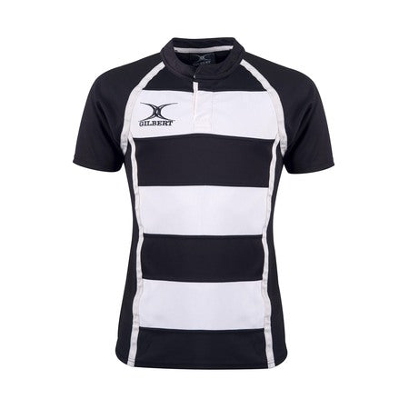 Gilbert Xact II Match Shirt Mens Black White