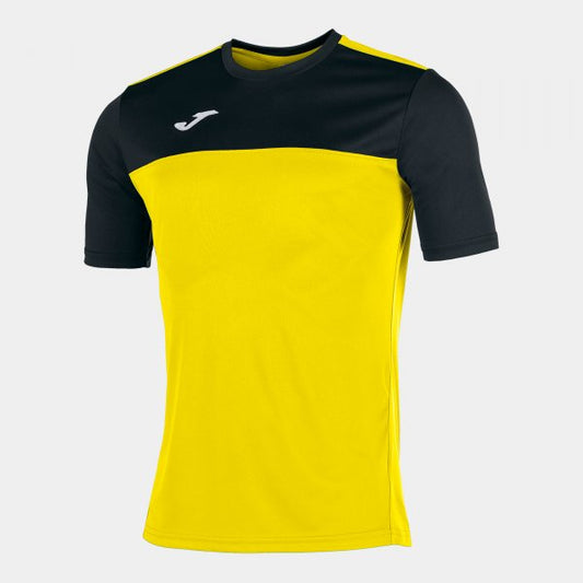 Joma Winner Tee Yellow Black Adult