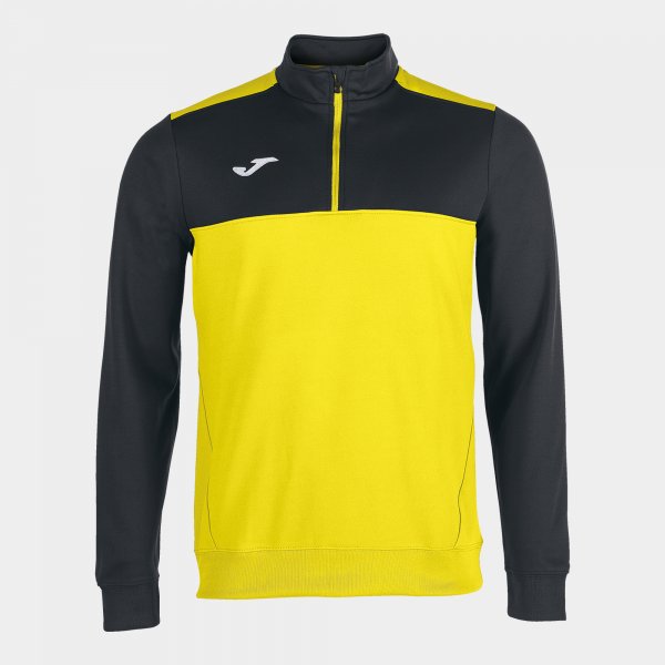 Joma Winner 1/4 Zip Yellow Black Adult