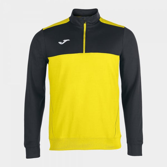 Joma Winner 1/4 Zip Yellow Black Adult