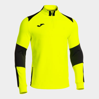 Joma Danubio 4 1/4 Zip Yellow Black Adult