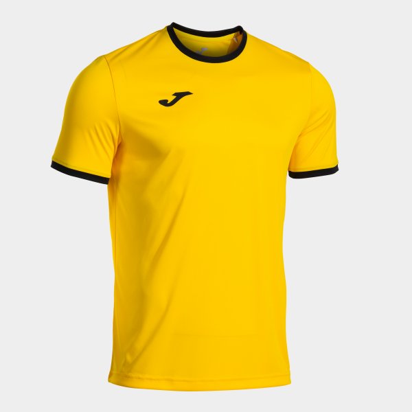 Joma Combi Premium Tee Yellow Black Junior