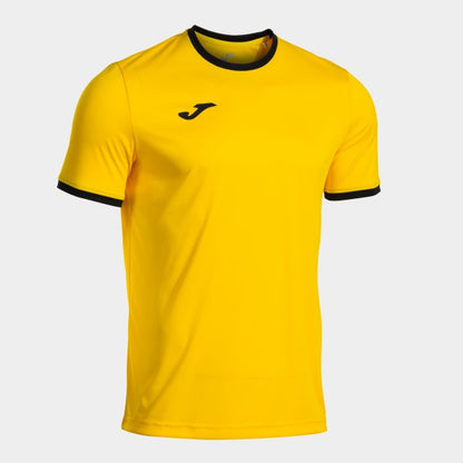 Joma Combi Premium Tee Yellow Black Junior