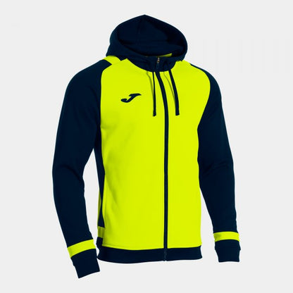 Joma Lider Hoodie Yellow Navy Junior