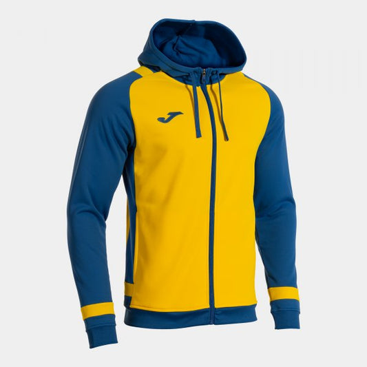 Joma Lider Hoodie Yellow Royal Adult